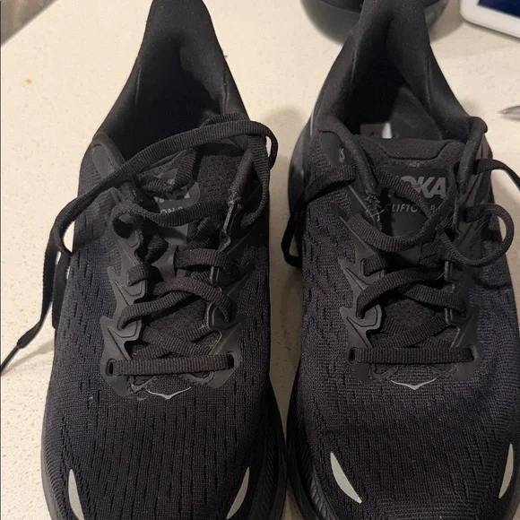 Hoka Black Athletic Running Shoes - Picture 4 of 5